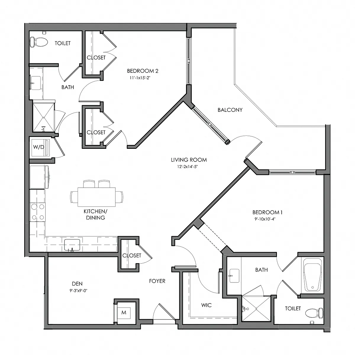 Floor plan BD5-Bc