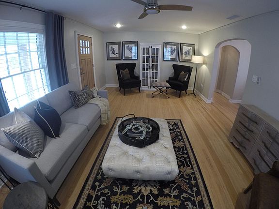 Professionally designed, but the house is not furnished.