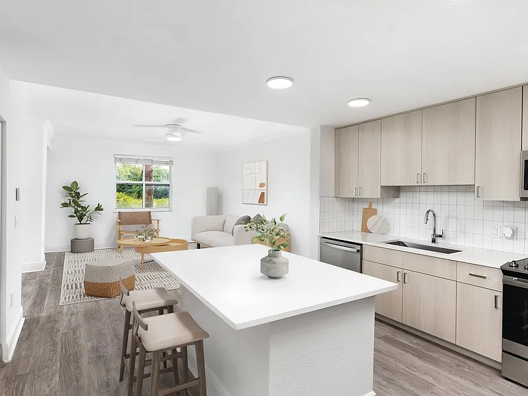 Select homes feature upgraded kitchens with quartz countertops