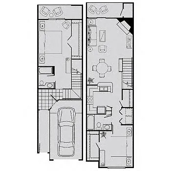 Floor plan H (TwnHm)