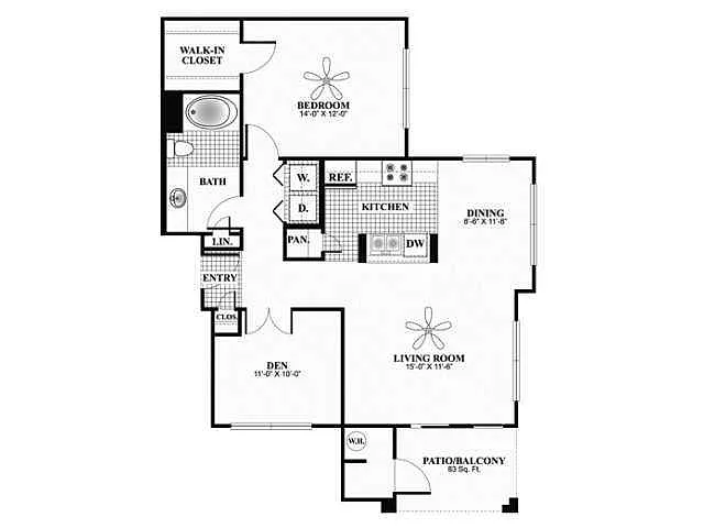 Floor plan A3-Sonoran (Premium)