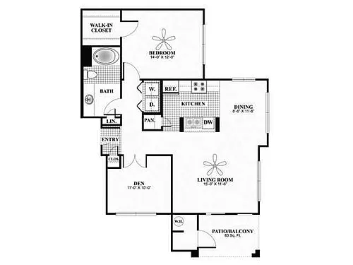Floor plan A3-Sonoran (Premium)