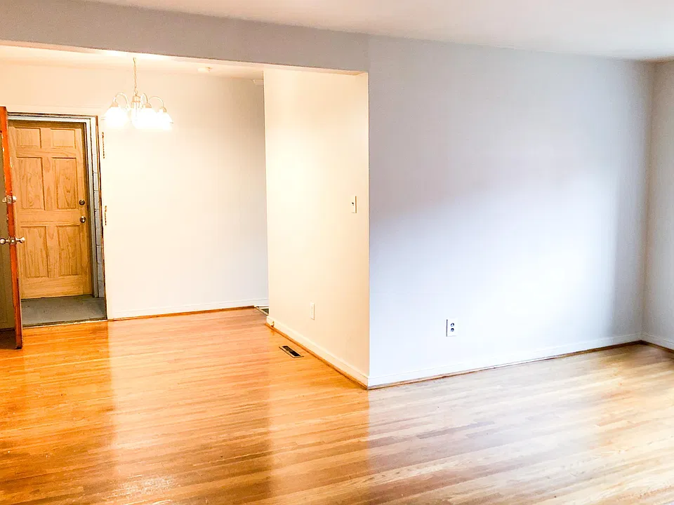 Open floor plan Dining & Living