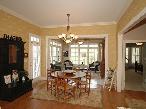 Breakfast area just off the kitchen