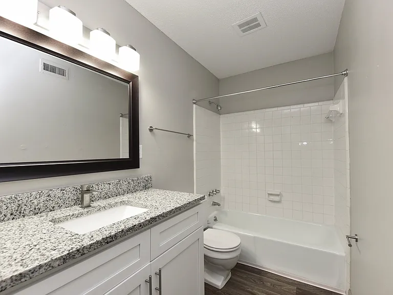 Bathroom + Granite Counters