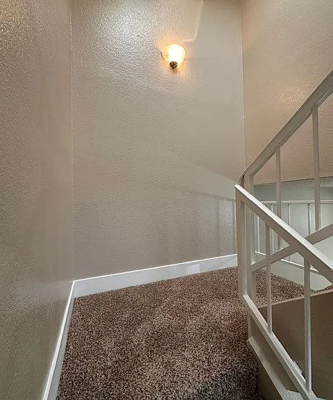 landing on stairs