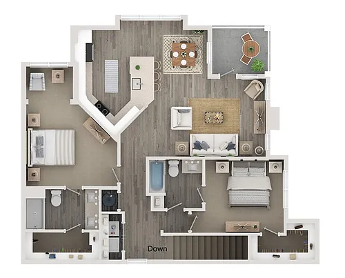 Floor plan B8