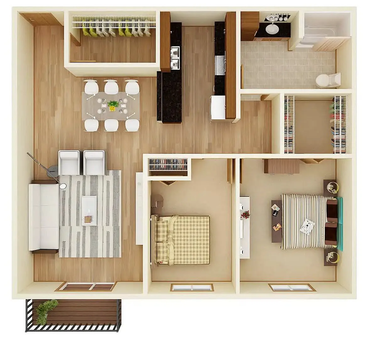 Floor plan Cascadia