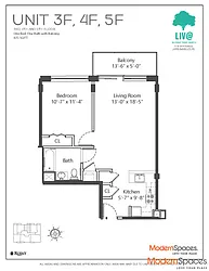 Rented by Modern Spaces