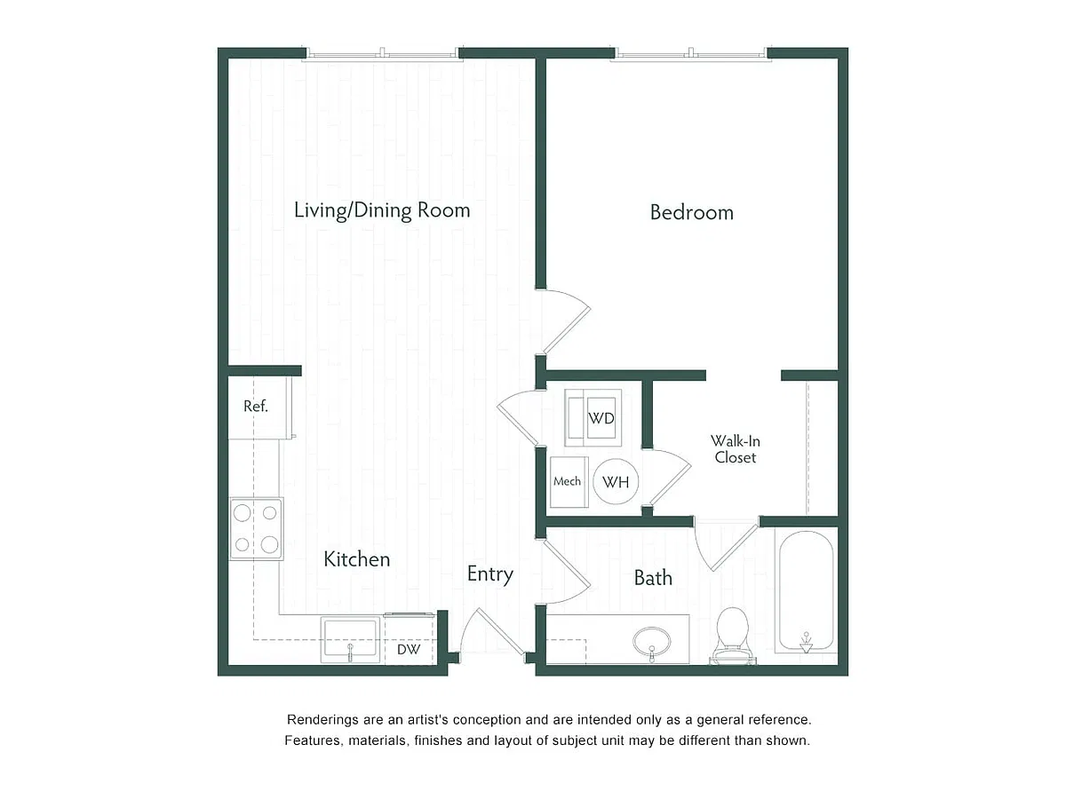 Floor plan Monet