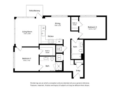 Floor plan B6
