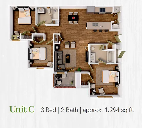 Floor plan C