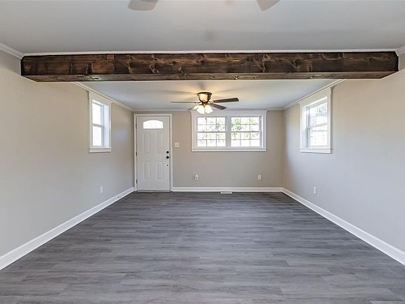 Living room view back toward front door