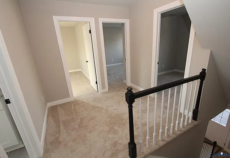 Top of the staircase landing