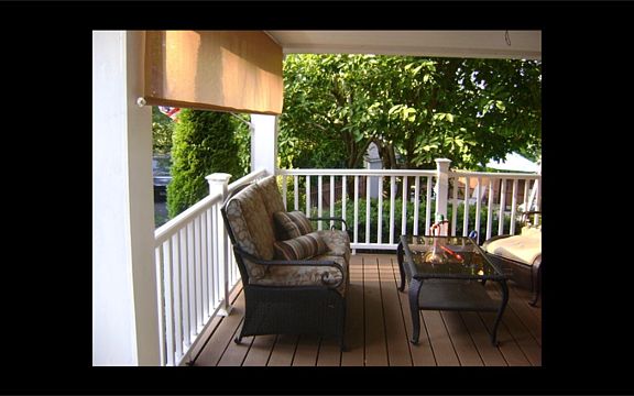 Front porch mountain views