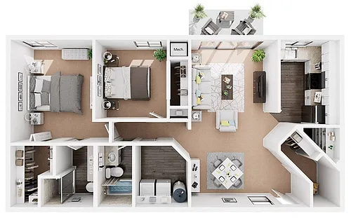 Floor plan Aldenbrook Standard