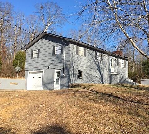 Side view of house