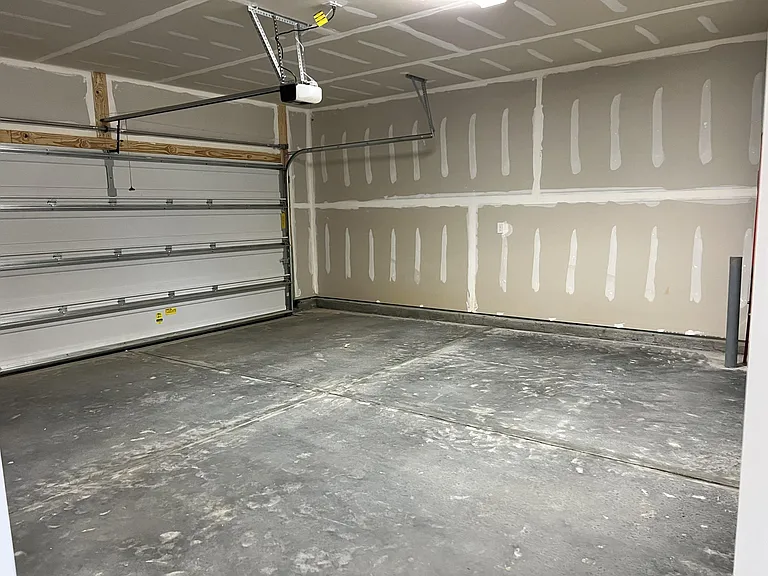 Spacious 2 car garage