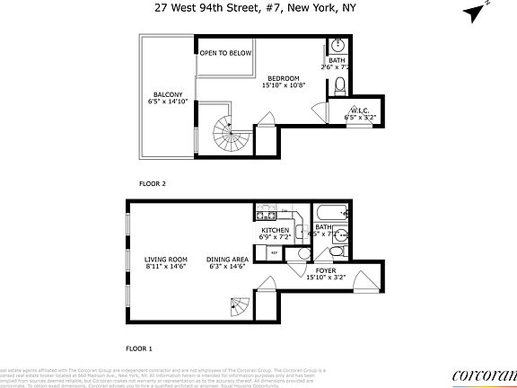 2nd image of 27 W 94th St APT 7