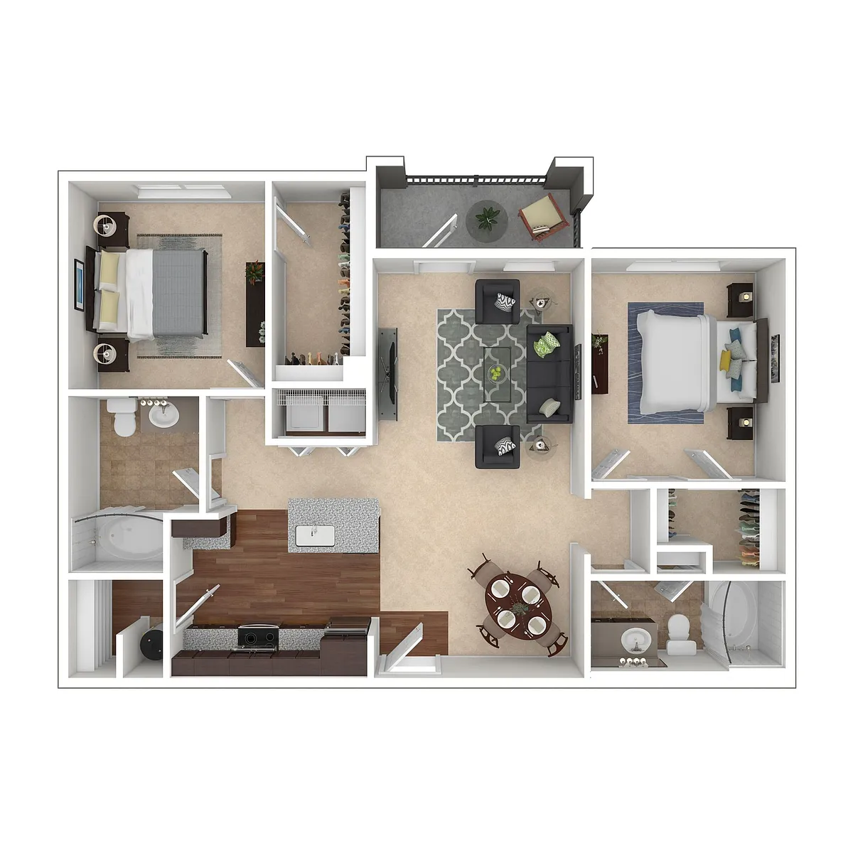 Floor plan The Maple