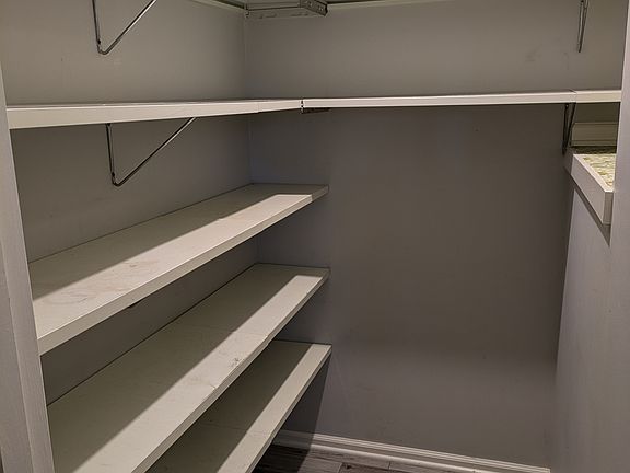 Pantry off of kitchen