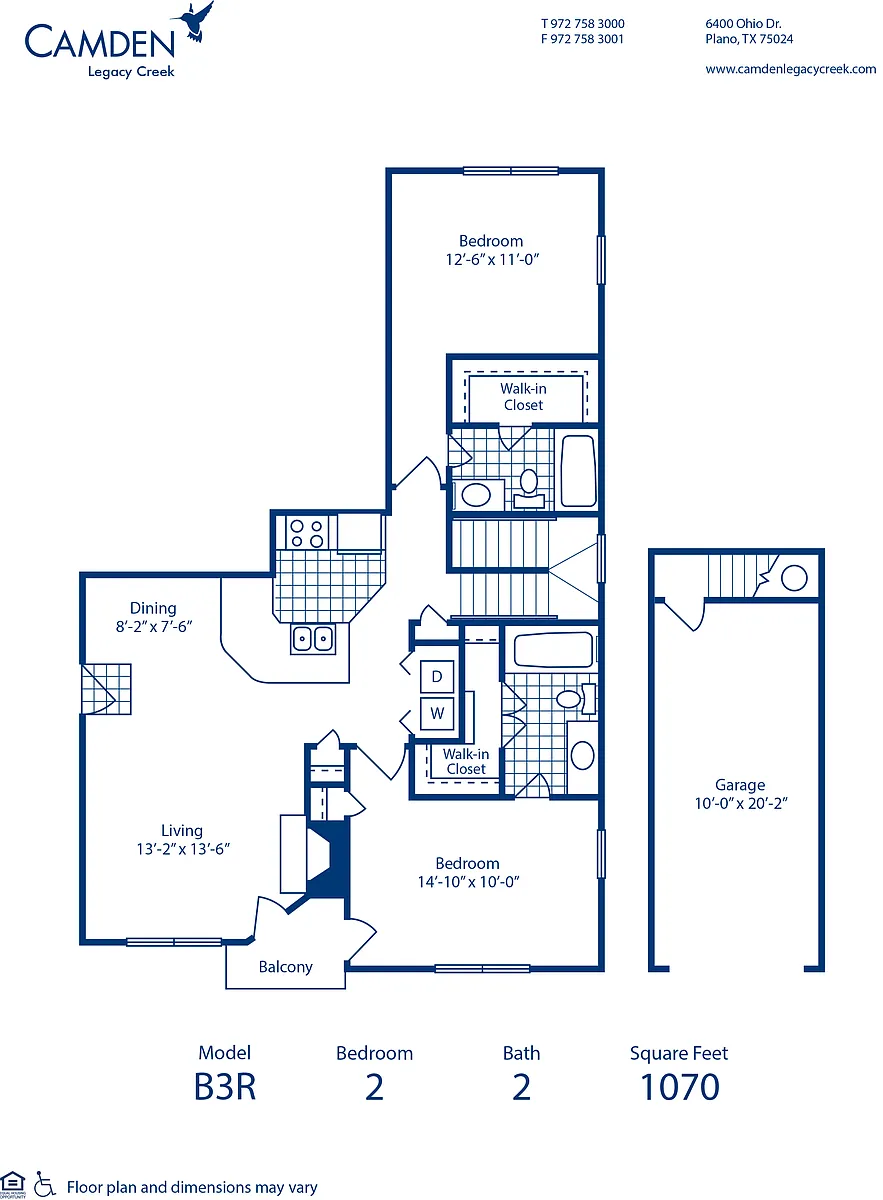 Floor plan B3R