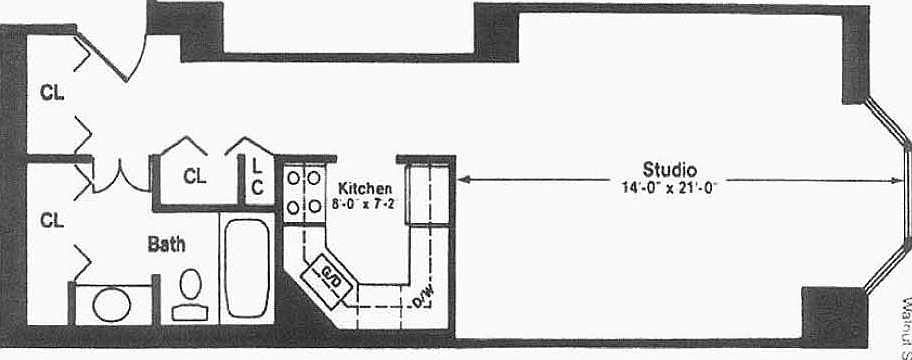 2nd image of 2020 Walnut St APT 11M