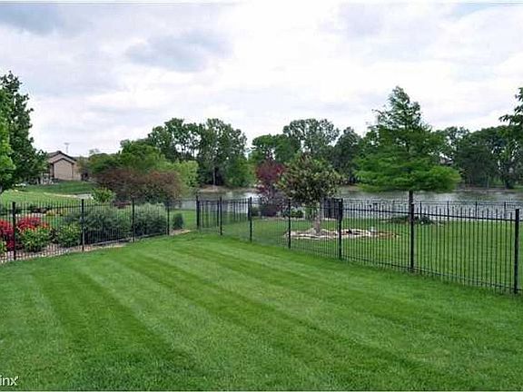 Plenty of backyard space