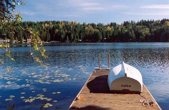 Dock and Ames Lake