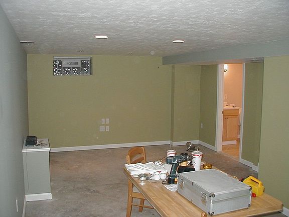 Finished basement