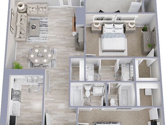 B1 Classic Floorplan Diagram