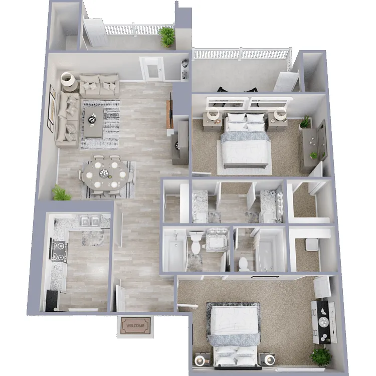 Floor plan B1 Classic