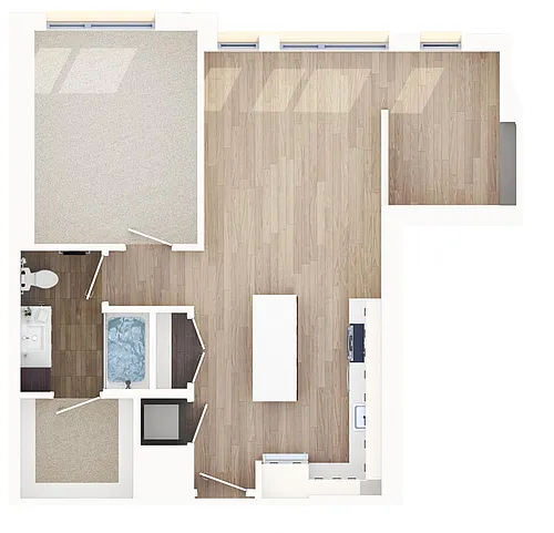 Floor plan Duxbury