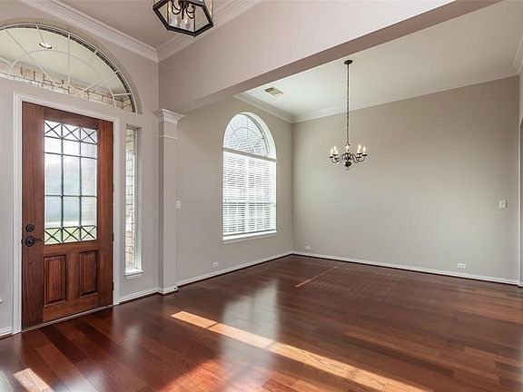 Come inside and take a look around! The first thing you will notice is the gorgeous hardwood flooring that extends from the entry to the formal dining & living room, the study and the family room.
