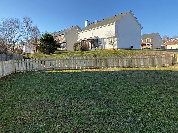 Large fenced back yard