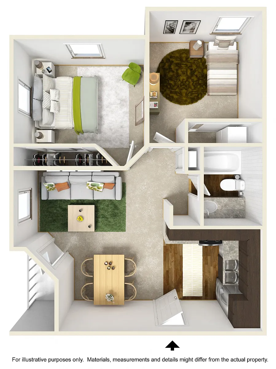 Floor plan Sierra Falls