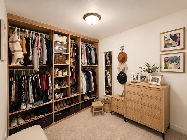 Upstairs Bedroom with Twin