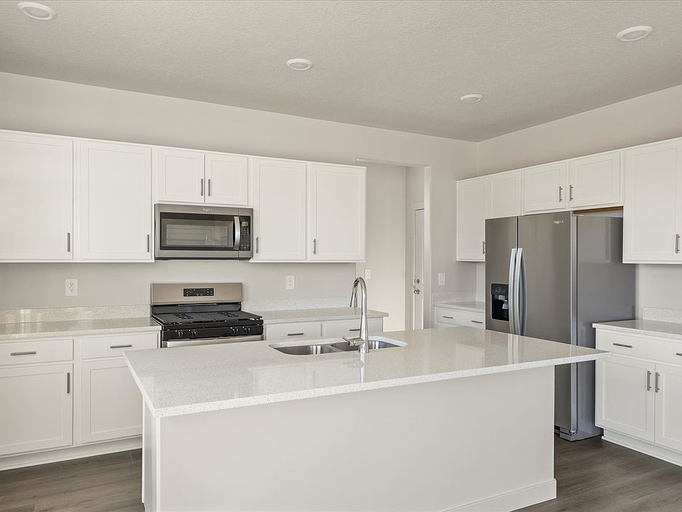 The Residence 5 floorplan interior image taken at a Meritage Homes Community in West Haven, UT.