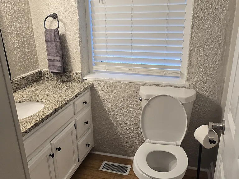 downstairs half bath