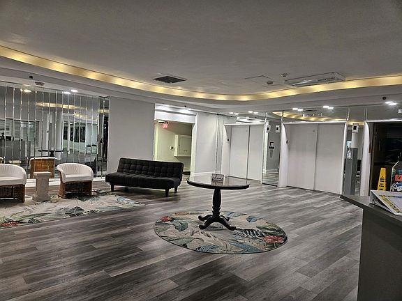 This is the entrance of the condominium