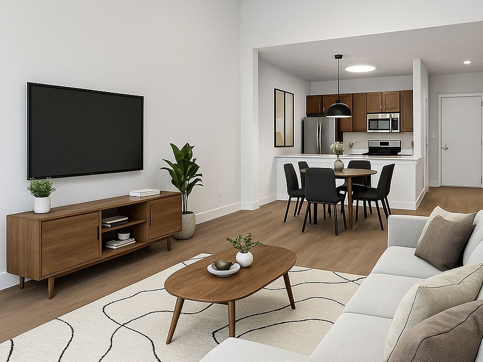 Kitchen & Living Room