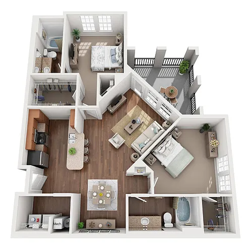 Floor plan Stover