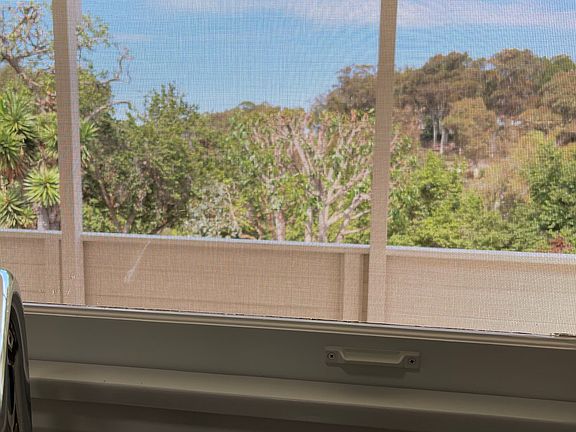 View from kitchen