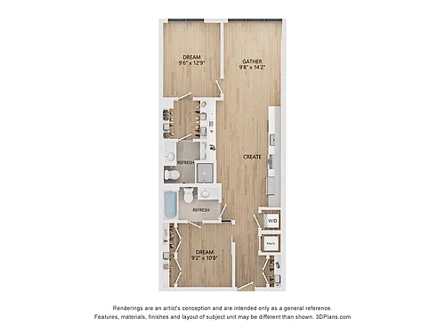 Floor plan E14