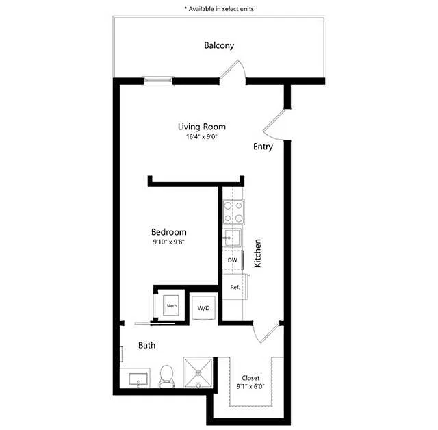 Floor plan Richland