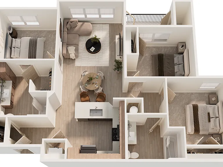 Flats at Sand Creek Apartments — Photo 6