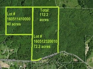 0 Cedar Creek Rd, Oakville, WA 98568