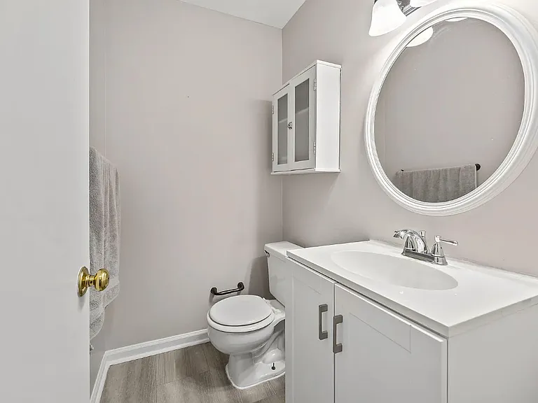 half bath - 1st floor