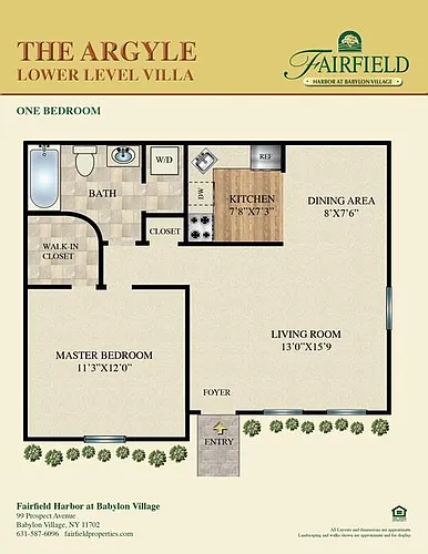 Floor plan The Argyle