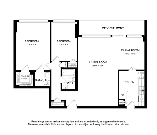 Floor plan 1105-8
